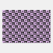 Halloween Hexenhut Pumpkin-Gesichtspunkt Spooky Mu Geschenkpapier Set (Vorderseite 2)