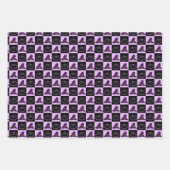 Halloween Hexenhut Pumpkin-Gesichtspunkt Spooky Mu Geschenkpapier Set (Vorderseite)