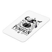 Halloween Hexenhut und Pumpkin Design Magic Art Magnet (Linke Seite)