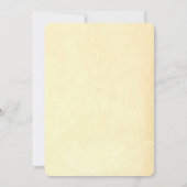 Halloween-Hexenkabel-Party Einladung (Rückseite)