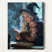 Halloween Hexenkalender Planer (Rückseite)