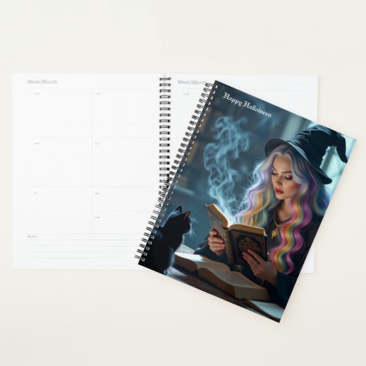 Halloween Hexenkalender Planer (Anzeige)
