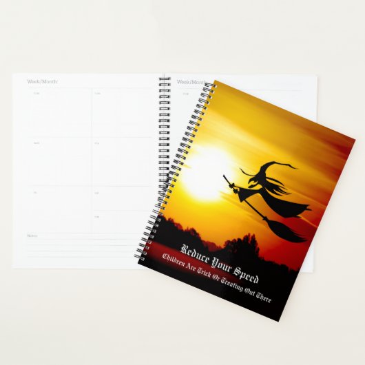 Halloween Hexenkalender Planer (Anzeige)