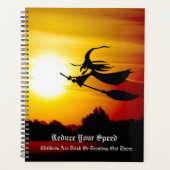 Halloween Hexenkalender Planer (Vorderseite)
