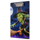 Halloween/Hexenkappe Klemmbrett (Links)