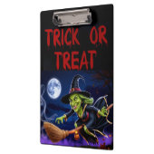 Halloween/Hexenkappe Klemmbrett (Links)