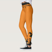 Halloween Hexenkatze Leggings (Links)
