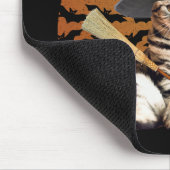 Halloween Hexenkatze Mousepad (Ecke)
