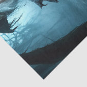 Halloween Hexenkessel mit Suppe Seidenpapier (Detail)