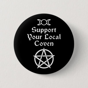 Halloween Hexenkleider Männer Frauen Button