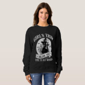 Halloween Hexenkostüm, Girls Trip Salem Time To Sweatshirt (Vorne ganz)