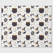 Halloween Hexenkraft Geschenkpapier (Flach)
