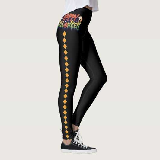 Halloween-Hexenkraut-Leggings Leggings (Rechts)
