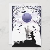 Halloween Hexenkrebstier Karte (Vorderseite)