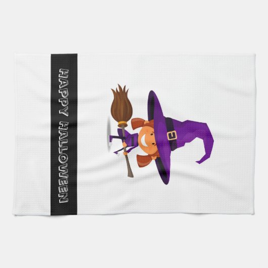 Halloween Hexenküche Handtuch (Horizontal)