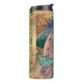 Halloween Hexenkunst von Renee Lavoie Thermosbecher (Nach links gedreht)