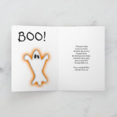 Halloween-Hexenkürbis-Kürbislaterne Karte (Innenseite)