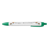 Halloween Hexenkürbis mit Broom Kugelschreiber (Unterseite)