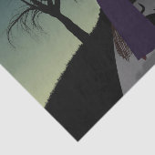 Halloween Hexenkürbis Schwarze Katze Dein Text Seidenpapier (Ausschnitt)