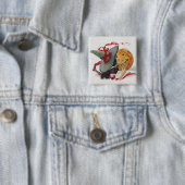 Halloween Hexenkuss: Magischer Jack o Lantern Button (Beispiel)
