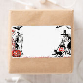 Halloween-Hexenlabel (Insitu)