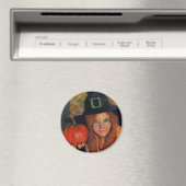 Halloween Hexenmagnet Magnet (In Situ (Geschirrspüler))