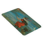 Halloween Hexenmagnet Magnet (Rechte Seite)