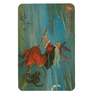 Halloween Hexenmagnet Magnet