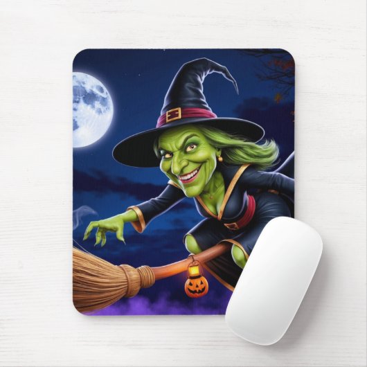 Halloween/Hexenmäuse-Pad Mousepad (Mit Mouse)