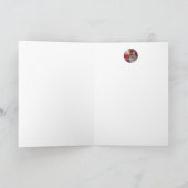 Halloween Hexenmäuse Pumpkin Seed Wasserfarbe Kuns Karte (Innenseite)