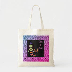 Halloween Hexenmeisterbeutel Leckerei Tote Tag Bri Tragetasche
