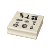 halloween Hexenpack Vintag Gummistempel (Stempel)