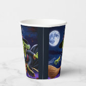 Halloween/Hexenpapier-Cup Pappbecher (Rechts)