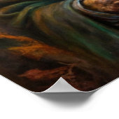 Halloween Hexenposter Poster (Ecke)