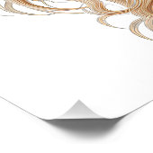 Halloween Hexenposter Poster (Ecke)