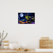 Halloween/Hexenposter Poster (Küche)