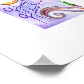 Halloween Hexenposter Poster (Ecke)