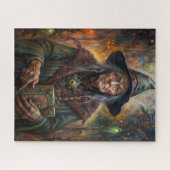 Halloween Hexenpuzzle Puzzle (Horizontal)