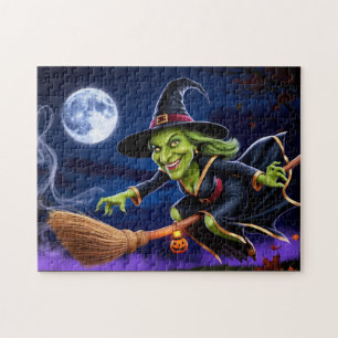 Halloween/Hexenpuzzle Puzzle