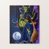 Halloween/Hexenpuzzle Puzzle (Vertikal)