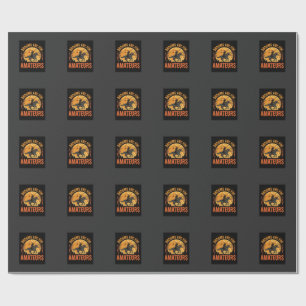 Halloween Hexenreiter Pferdebesen sind für Amateur Geschenkpapier