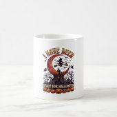 Halloween-Hexenschlossmond war bereit_1 Kaffeetasse (Mittel)