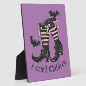 Halloween Hexenschuhe Fotoplatte (Seite)