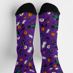 Halloween-Hexensocken Socken