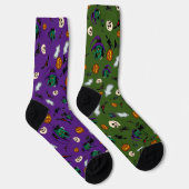 Halloween Hexensocken Socken (Rechts)