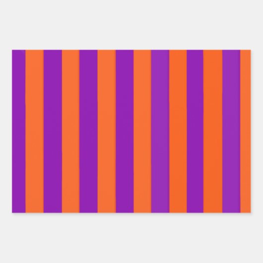 Halloween-Hexenstreifen Geschenkpapier Set (Vorderseite 3)