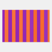 Halloween-Hexenstreifen Geschenkpapier Set (Vorderseite)