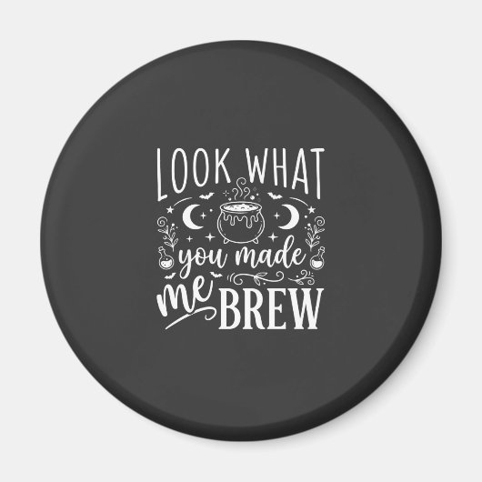 Halloween-Hexentrank Lustiges Potion-Design_1 Magnet (Vorne)