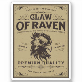 Halloween Hexentränke Apothekarflaschen-Etikett Aufkleber