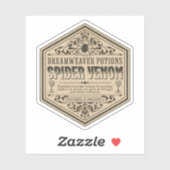 Halloween Hexentränke Apothekarflaschen-Etikett Aufkleber (Blatt)